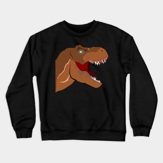 Jurassic Park Tyrannosaurus Crewneck Sweatshirt by stargatedalek